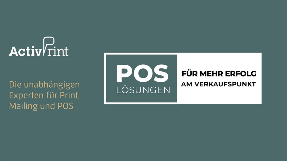 POS-Materialien die auffallen